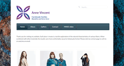 Desktop Screenshot of annevincent.com